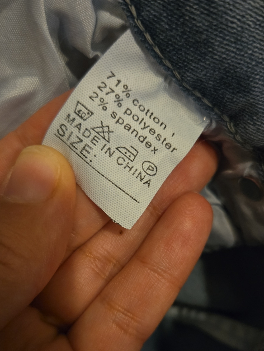 Light Blue Barrel Cargo Jeans - Picture 9 of 10